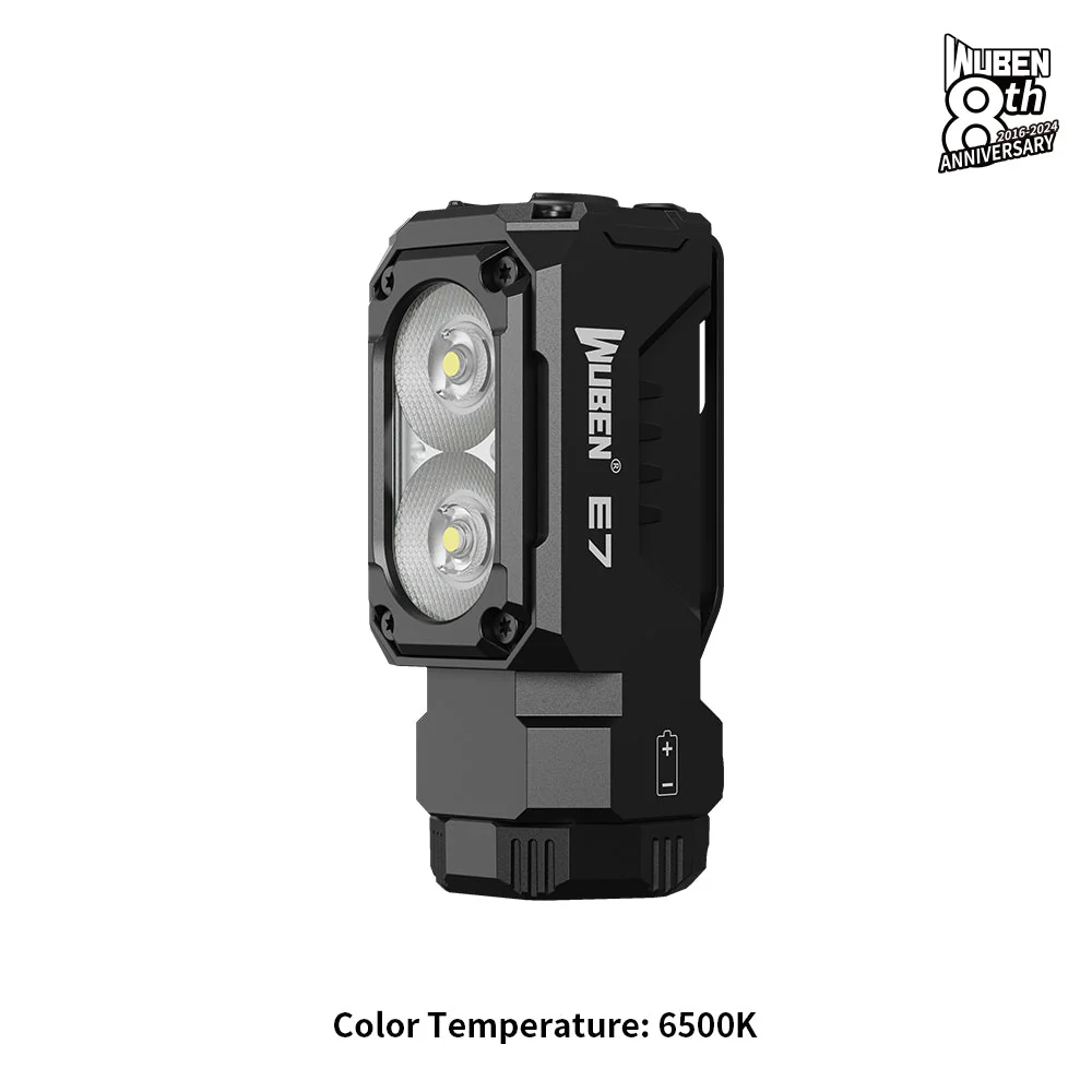 E7 Multi-functional EDC Flashlight 1800 Lumens - Image 38