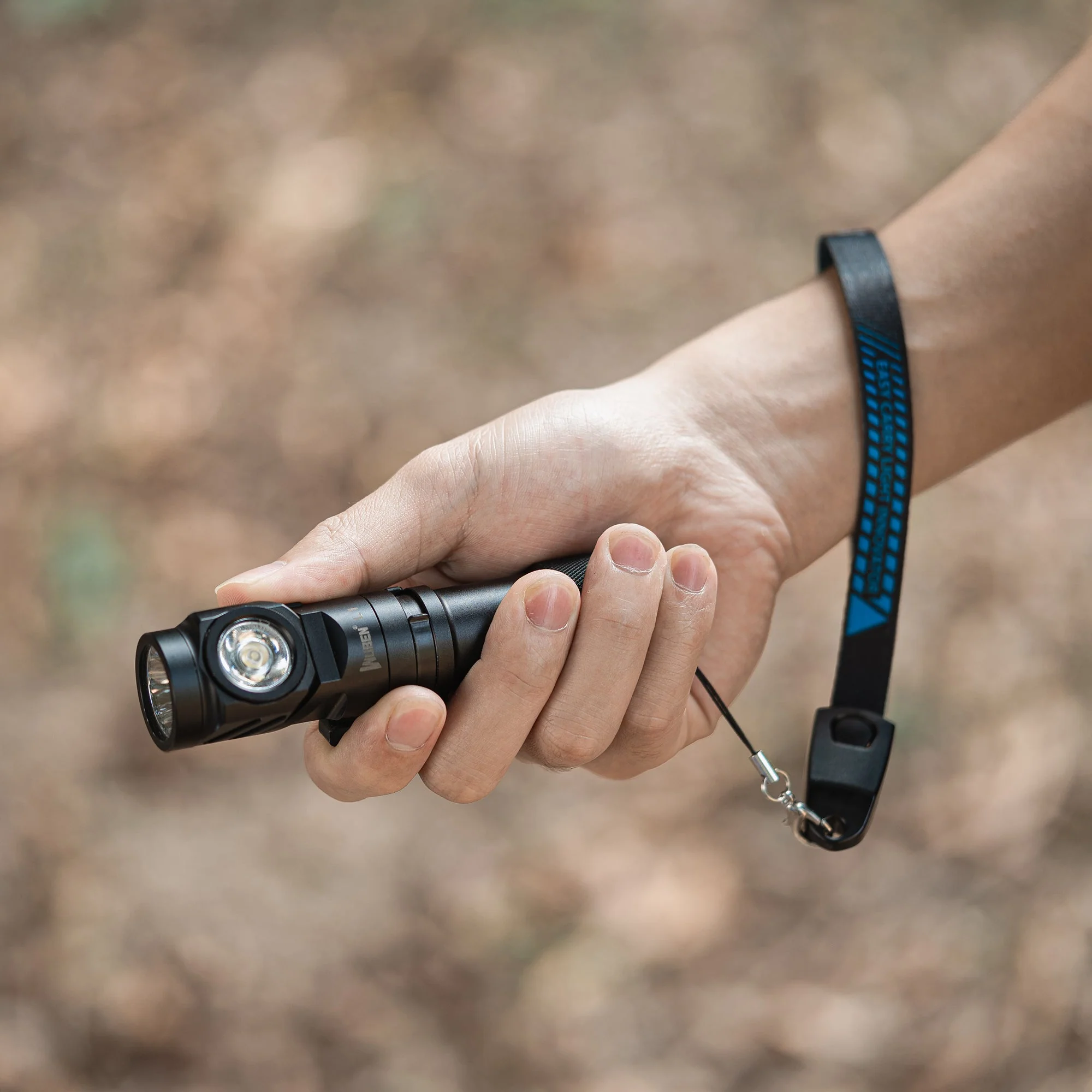 L1 2000 Lumens Flashlight - Dual Light Sources Flashlight with 180° Rotating Head- - Image 10