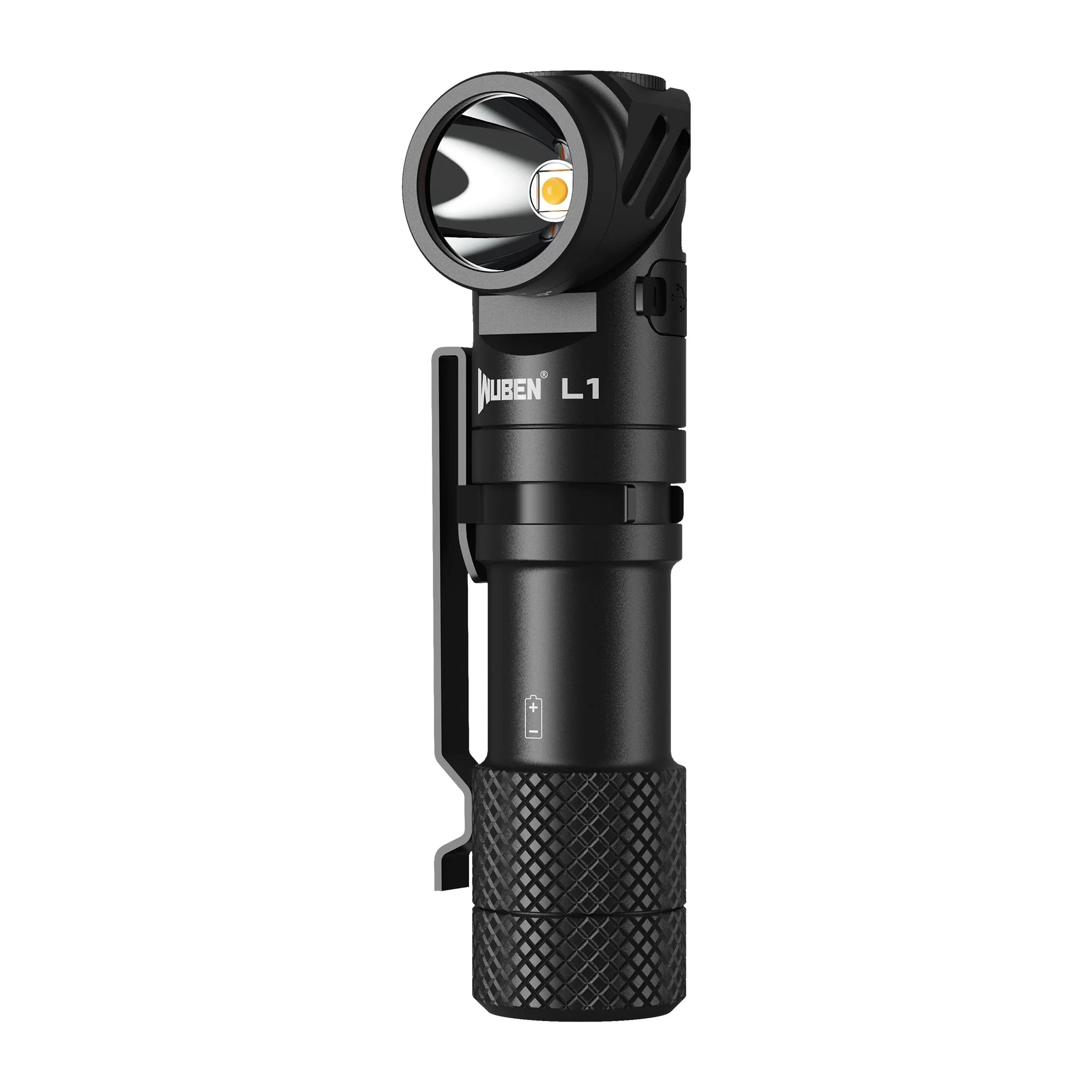 L1 2000 Lumens Flashlight - Dual Light Sources Flashlight with 180° Rotating Head- - Image 13