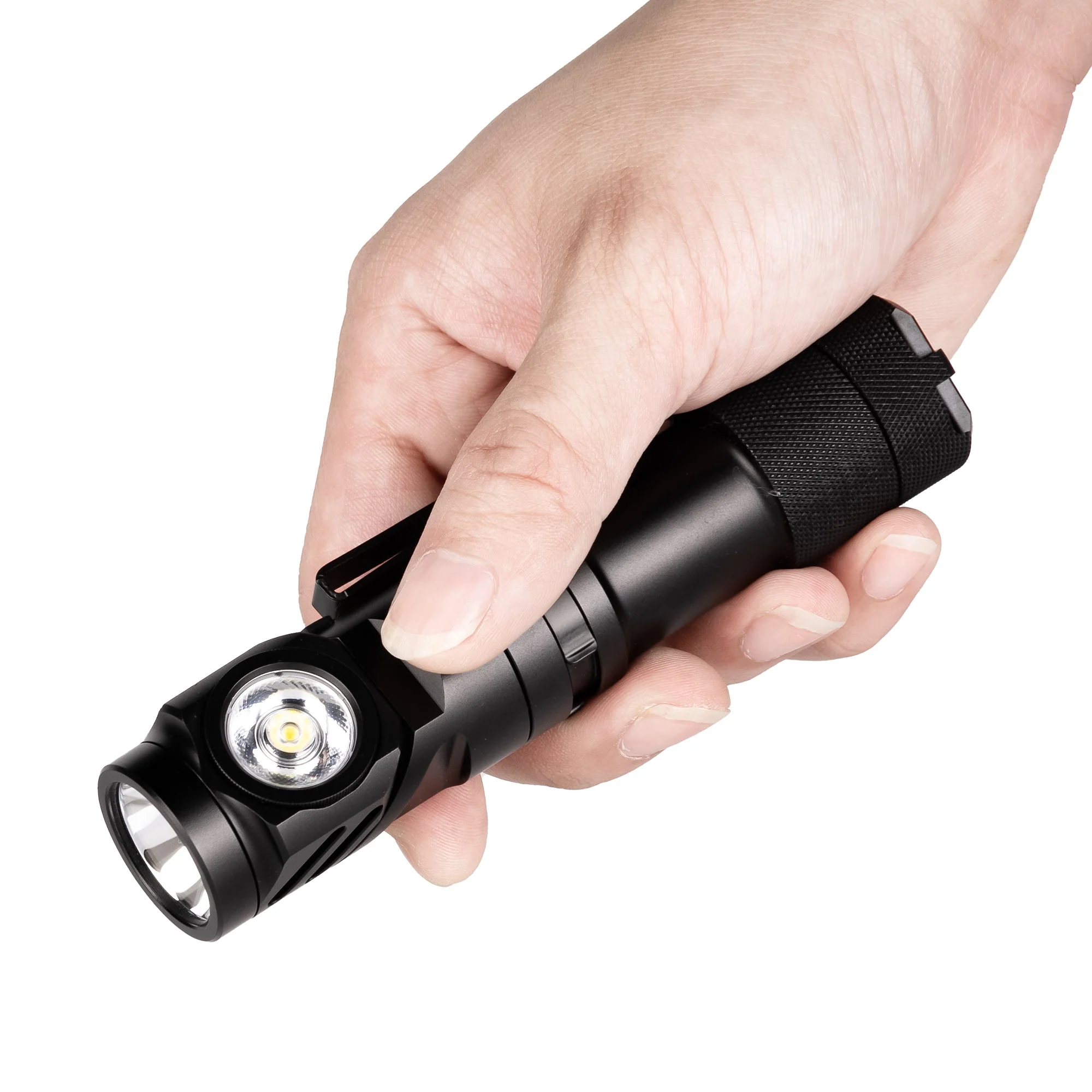 L1 2000 Lumens Flashlight - Dual Light Sources Flashlight with 180° Rotating Head- - Image 16