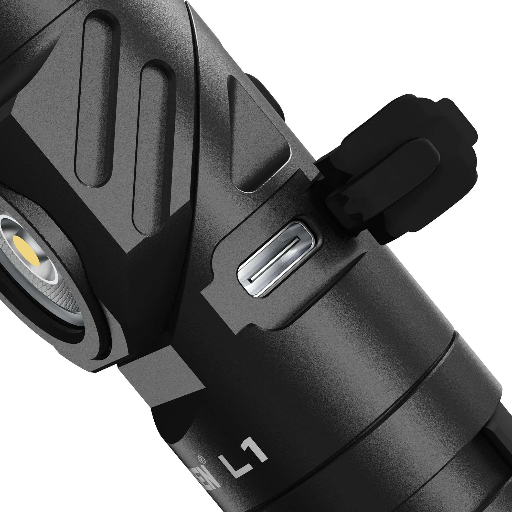 L1 2000 Lumens Flashlight - Dual Light Sources Flashlight with 180° Rotating Head- - Image 17