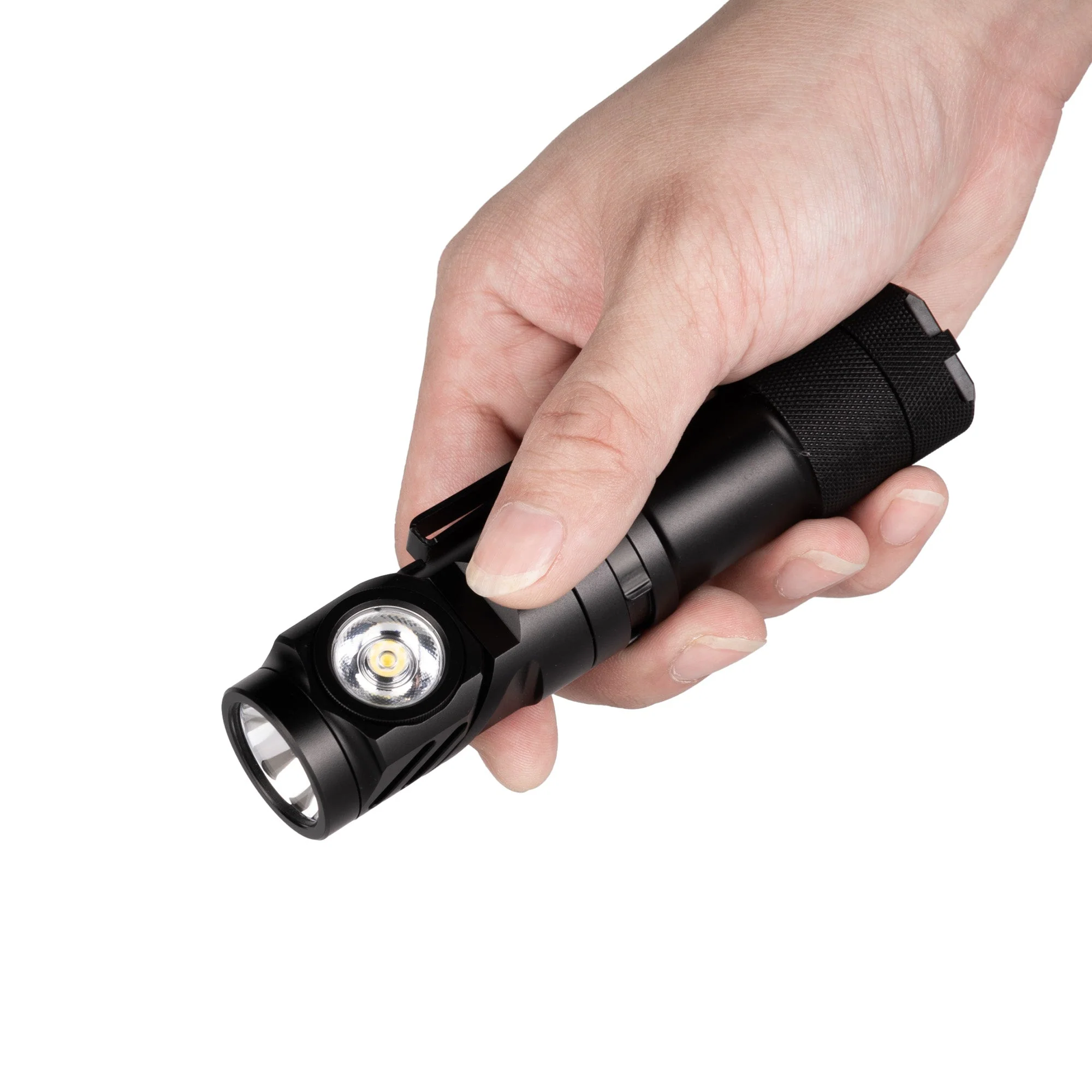 L1 2000 Lumens Flashlight - Dual Light Sources Flashlight with 180° Rotating Head- - Image 3
