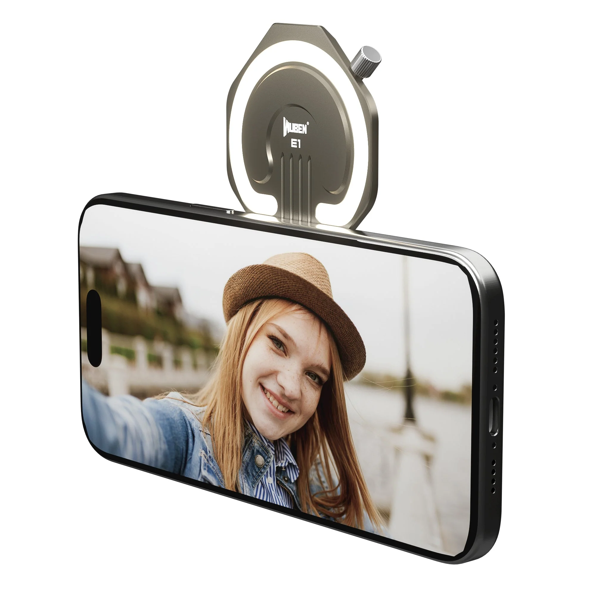 WUBEN E1 EDC Rechargeable Selfie Light Portable Ring Light - Image 53