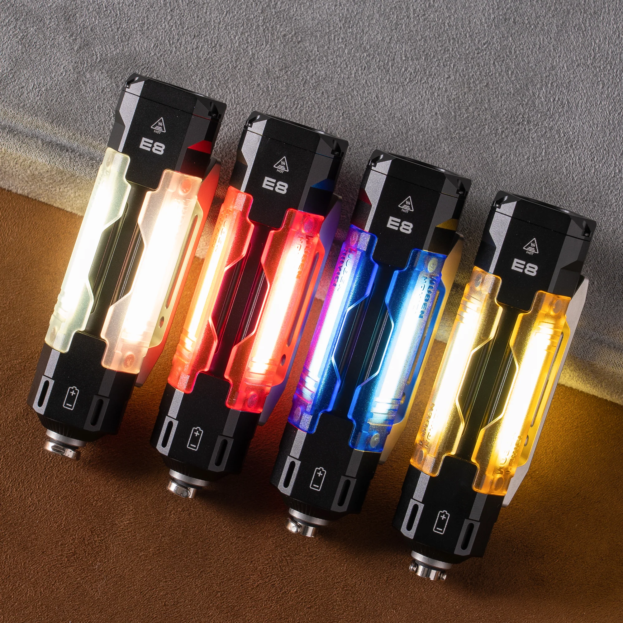 Wuben E8 Compact Magnetic Modular EDC Flashlight - Image 13