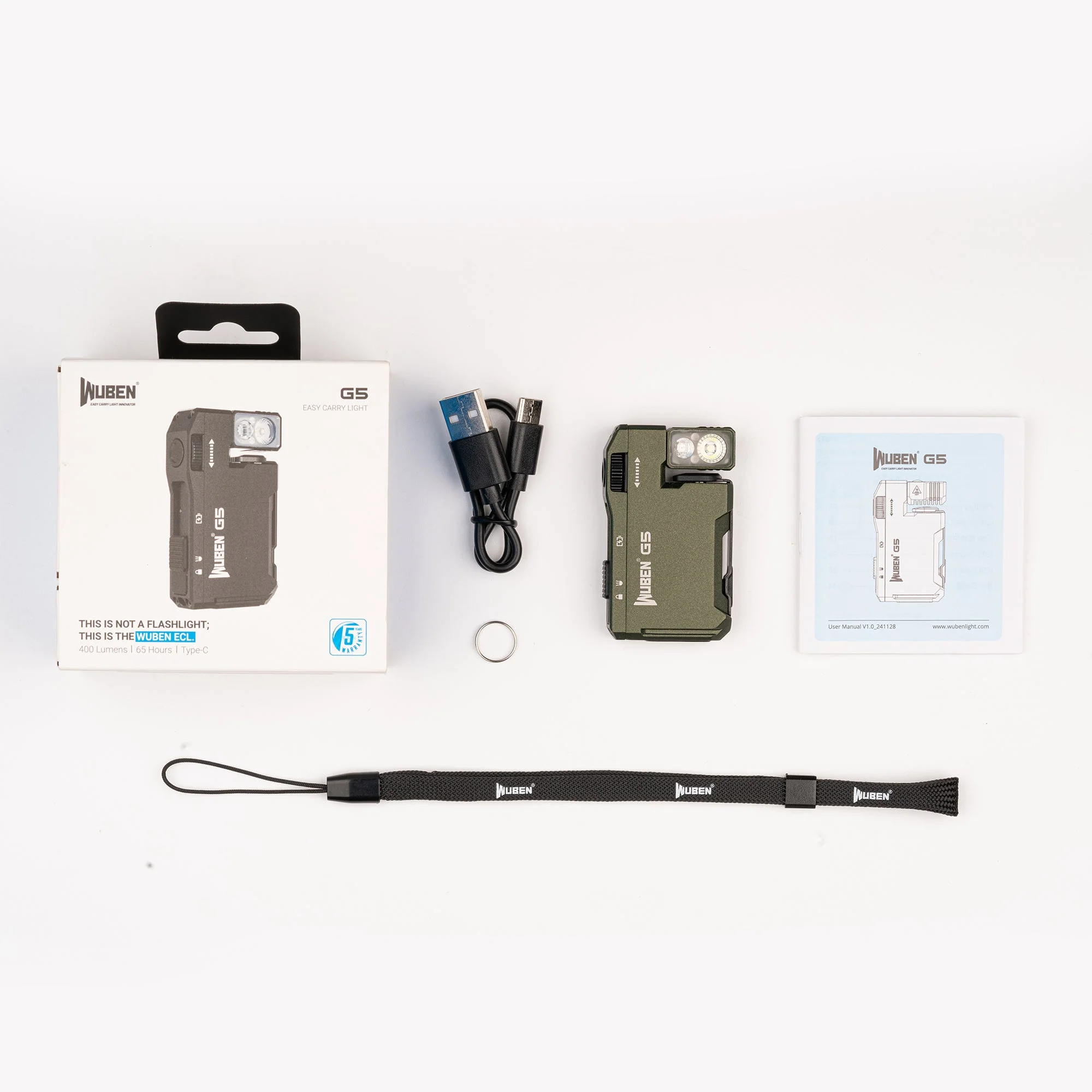 WUBEN G5 edc light 400 lumens（New Launch ） - Image 25