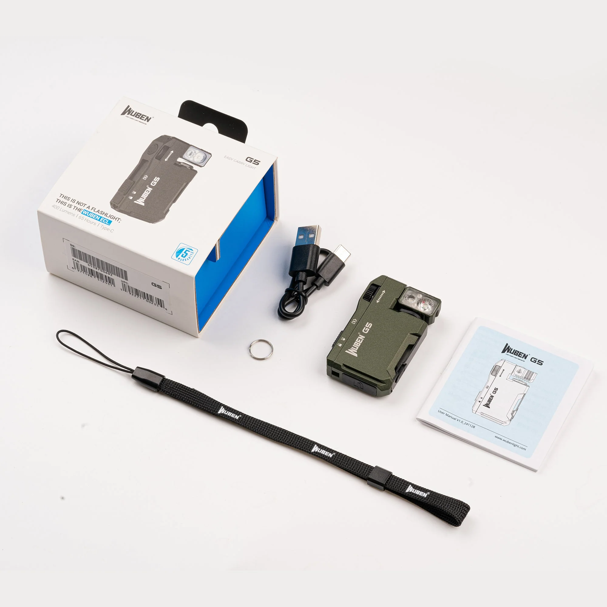 WUBEN G5 edc light 400 lumens（New Launch ） - Image 27
