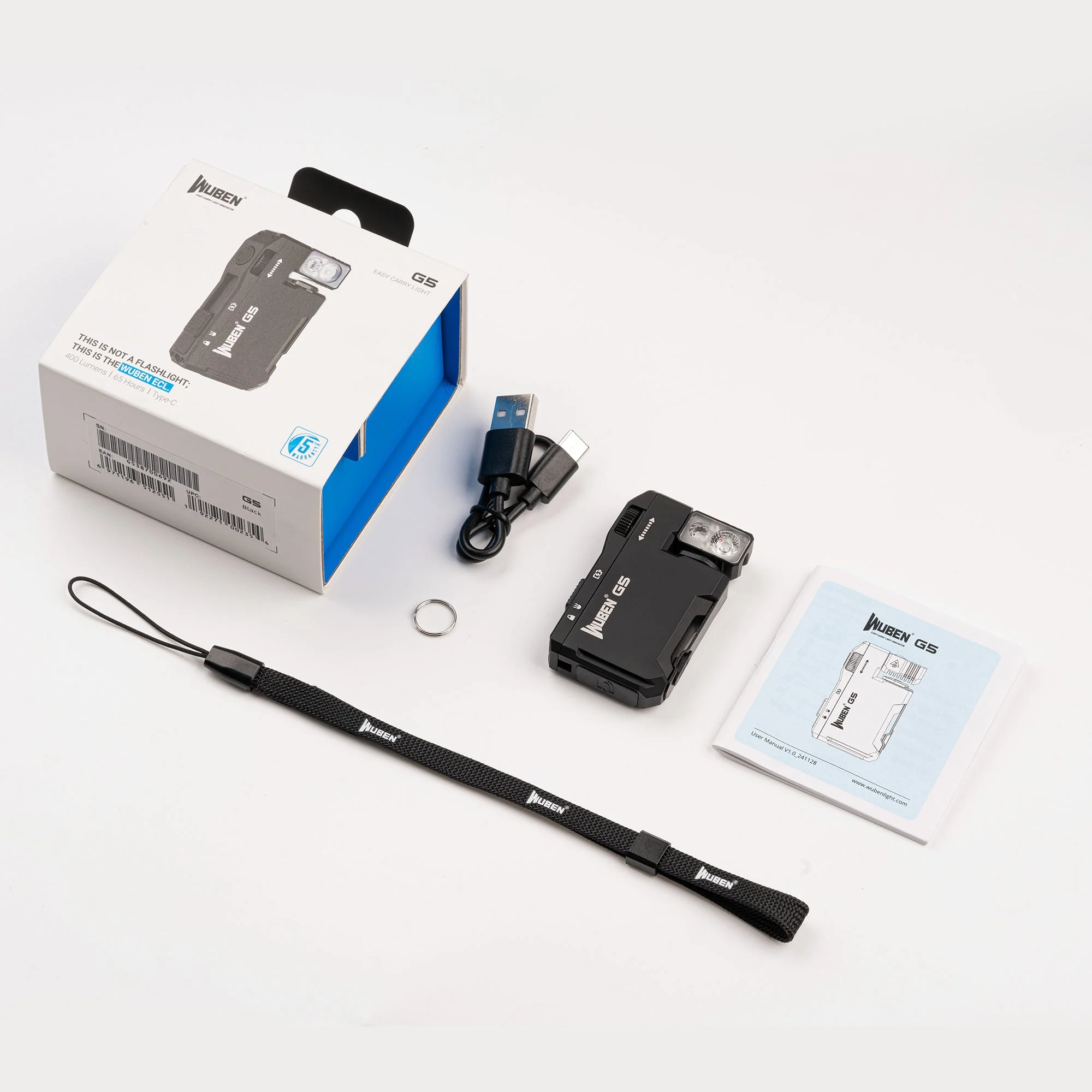 WUBEN G5（bundle） edc light 400 lumens - Image 18