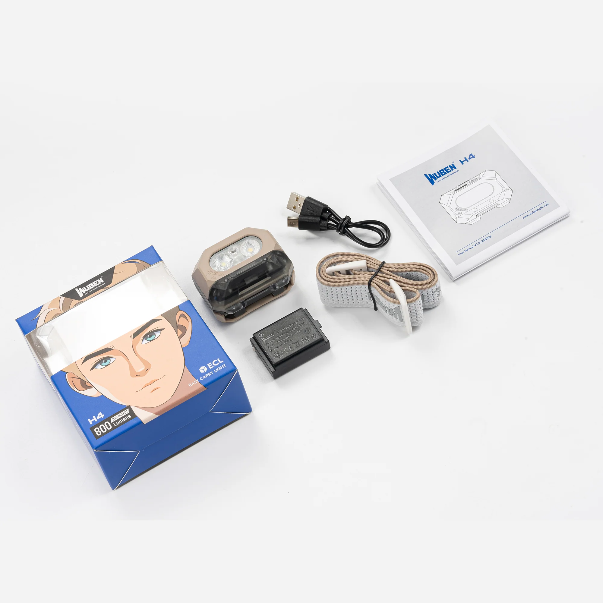 Wuben H4  Multi-function Lighting  Headlight - Image 10