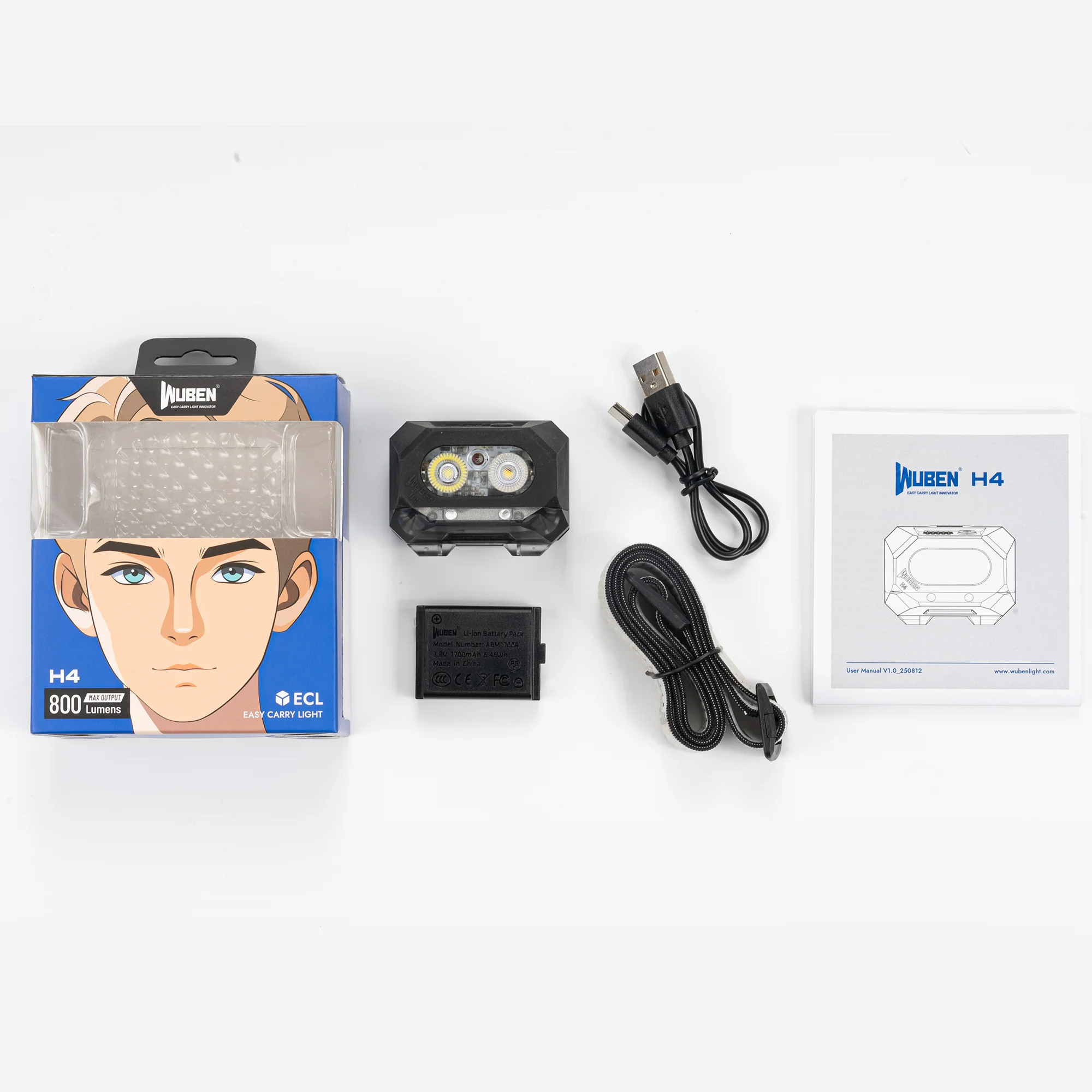 Wuben H4  Multi-function Lighting  Headlight - Image 19