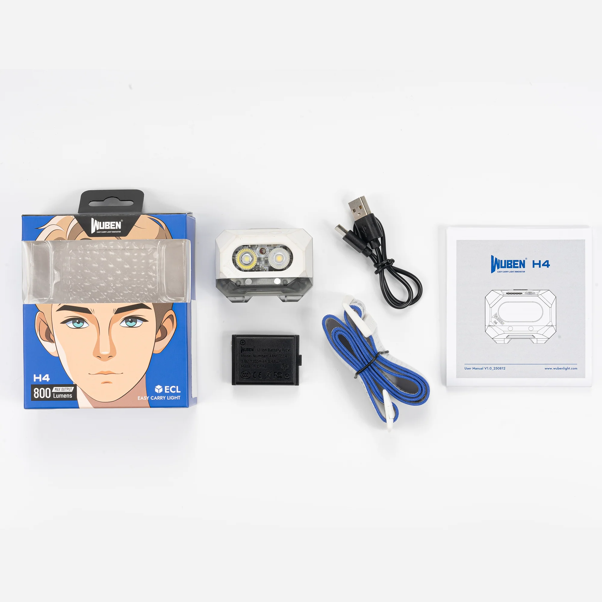 Wuben H4  Multi-function Lighting  Headlight - Image 30