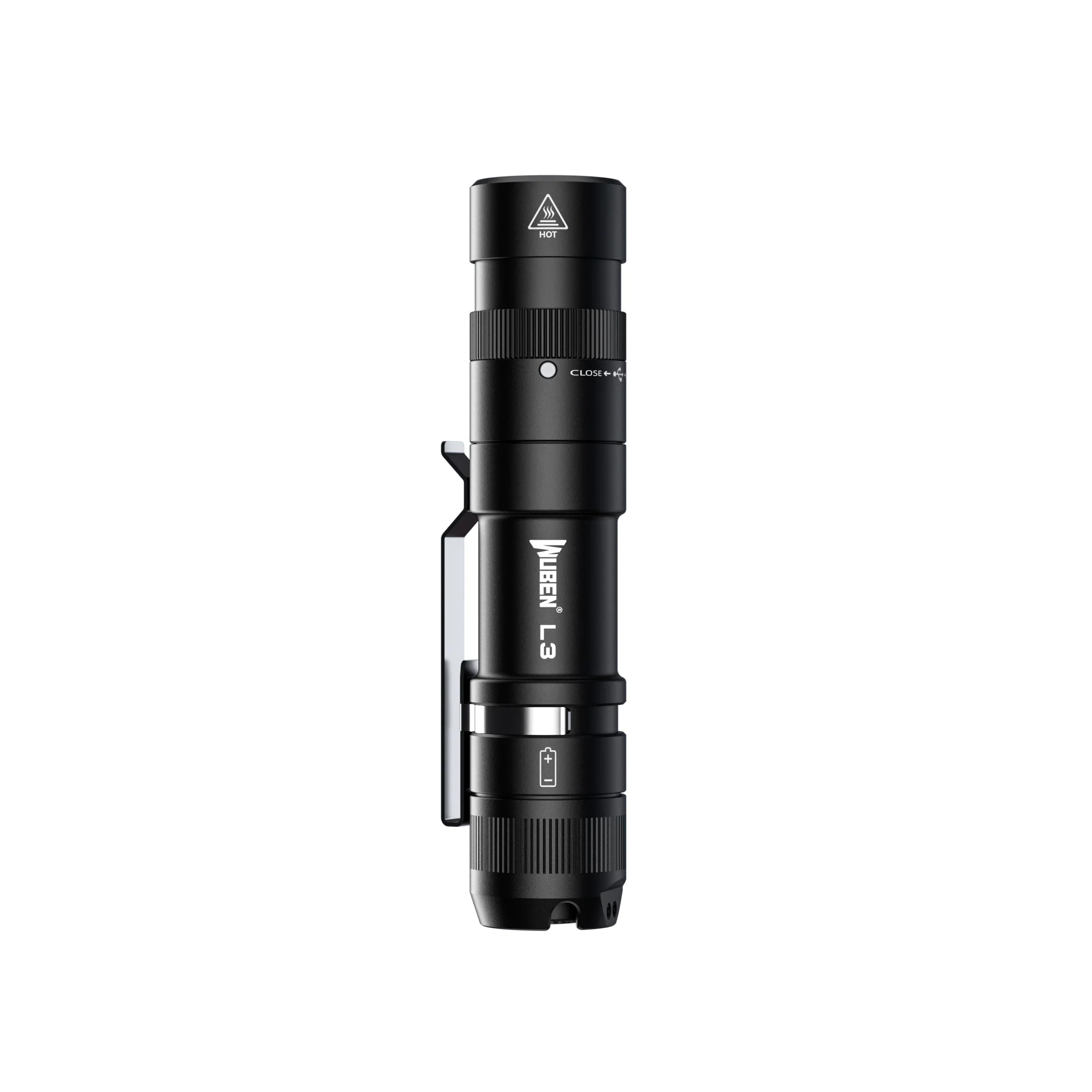 Wuben L3 Fast Charging Bright Flashlight - Image 2