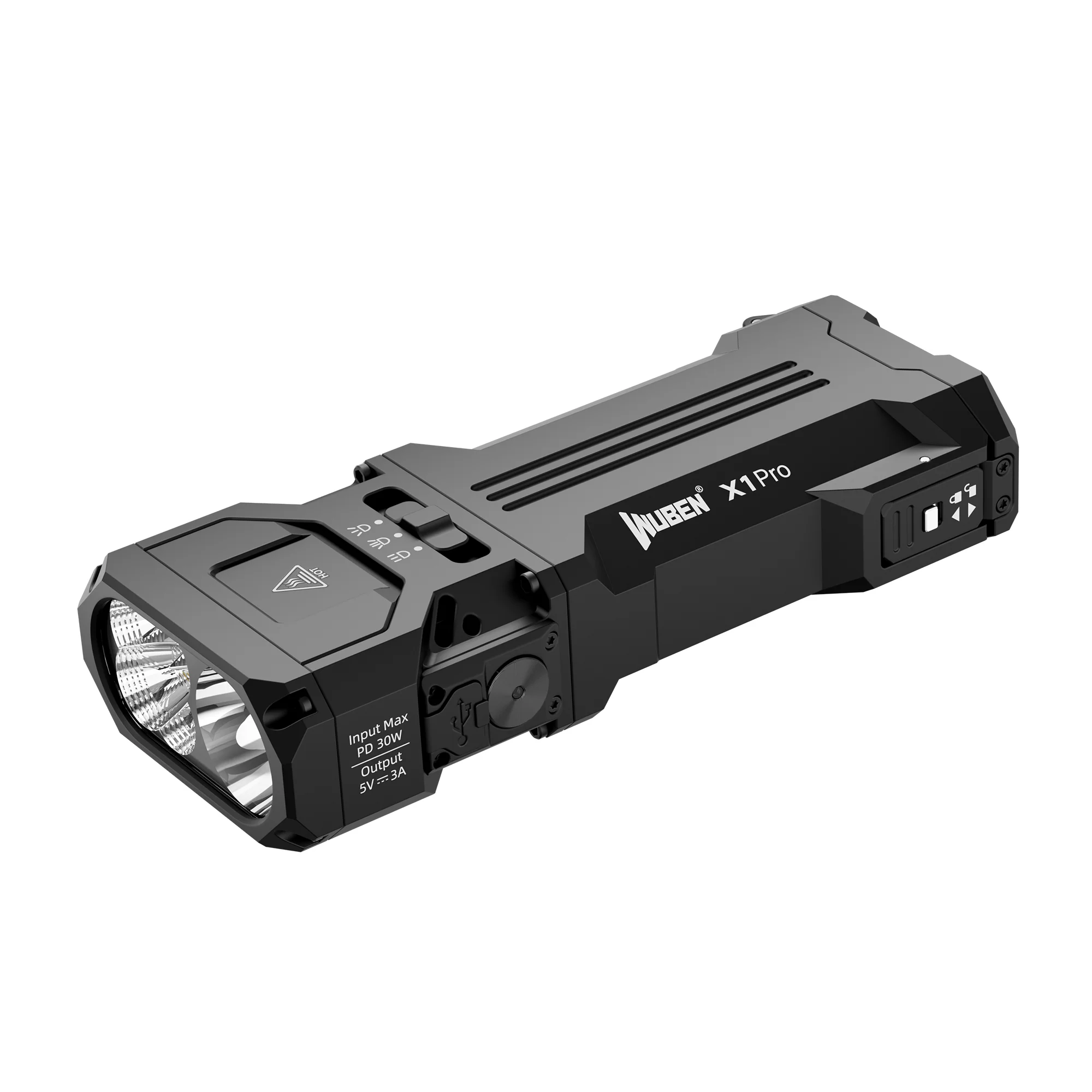 Wuben X1Pro 12300 Lumens Rechargeable Power Bank EDC Flashlight - Image 12