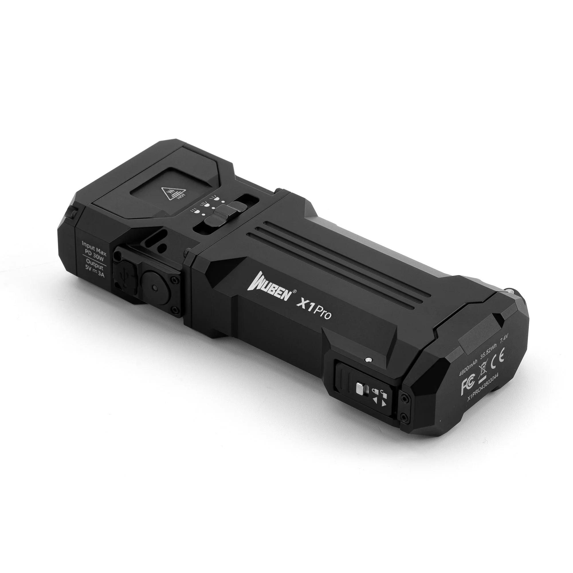 Wuben X1Pro 12300 Lumens Rechargeable Power Bank EDC Flashlight - Image 14