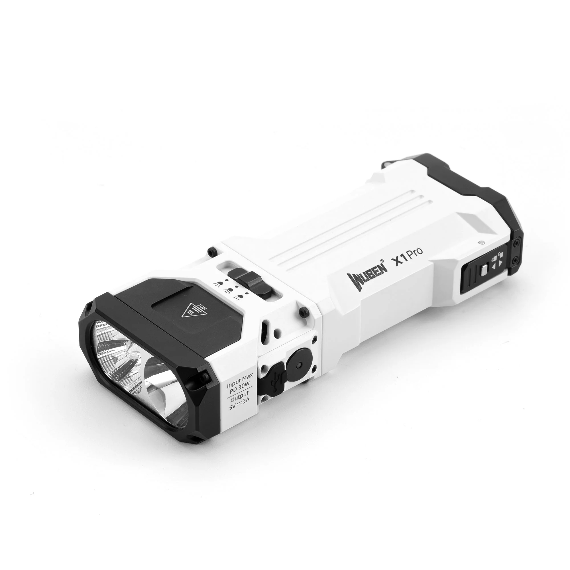 Wuben X1Pro 12300 Lumens Rechargeable Power Bank EDC Flashlight - Image 8