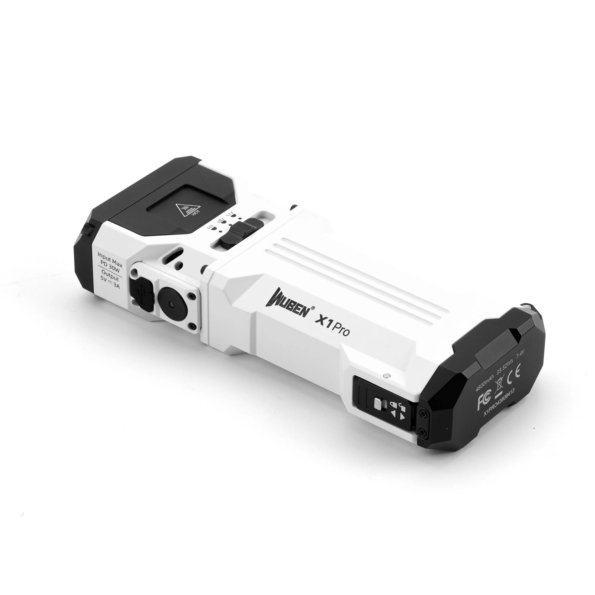 Wuben X1Pro 12300 Lumens Rechargeable Power Bank EDC Flashlight - Image 9