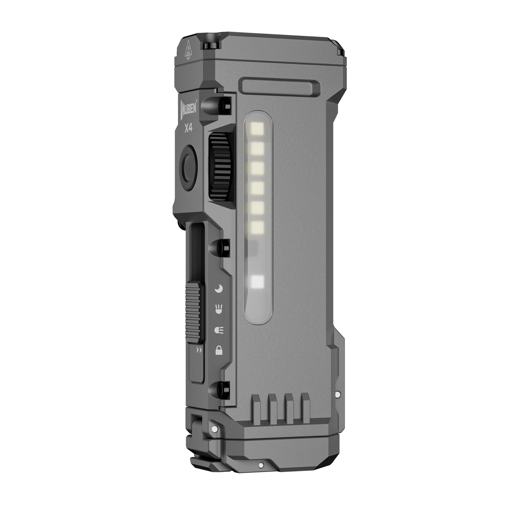 Wuben X4 Compact Multi-Function 1500 Lumen Flashlight - Image 14